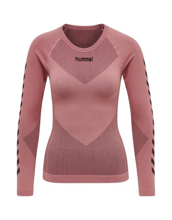 HUMMEL FIRST SEAMLESS JERSEY L/S W / Nahtlose Verarbeitung und körperbetontes Design