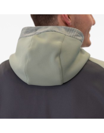 Kapuzenjacke Iconic / Bonded-Polyester-Fleece