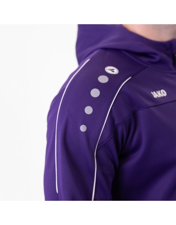 Kapuzenjacke Classico / Bonded-Polyester-Fleece