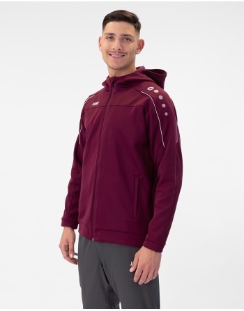 Kapuzenjacke Classico / Bonded-Polyester-Fleece