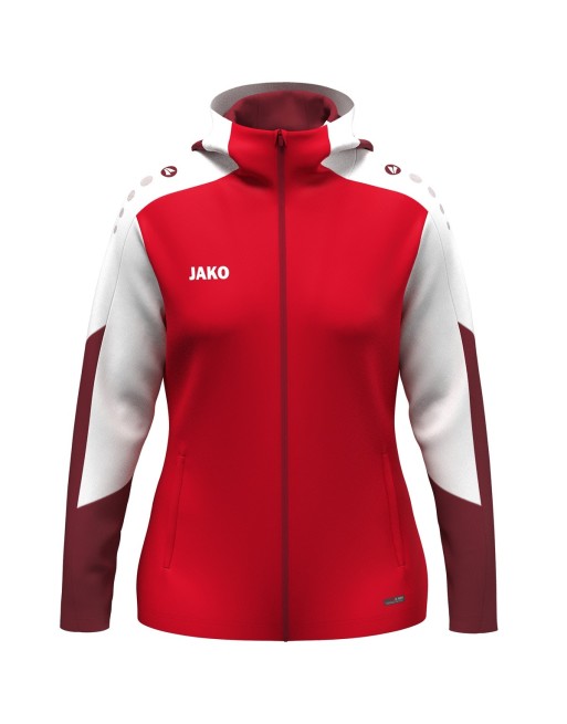 Kapuzenjacke Dynamic Damen / Polyester-Interlock-Fleece