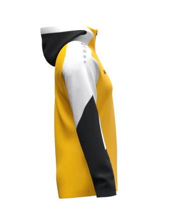 Kapuzenjacke Dynamic Damen / Polyester-Interlock-Fleece