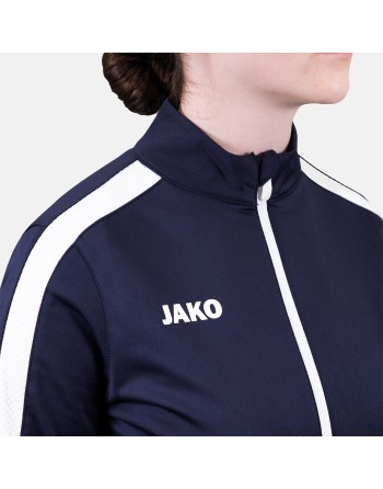 Polyesterjacke Power / Matt-Polyester-Tricot