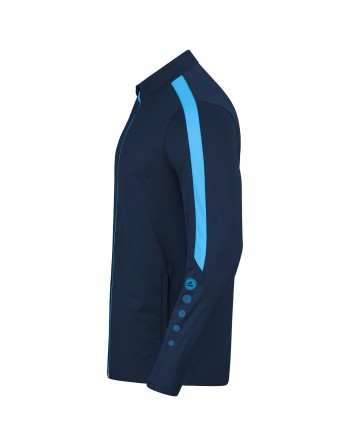 Polyesterjacke Power / Matt-Polyester-Tricot