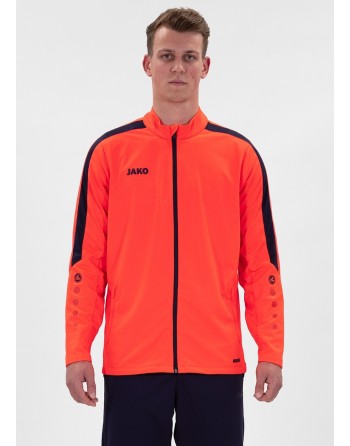 Polyesterjacke Power / Matt-Polyester-Tricot