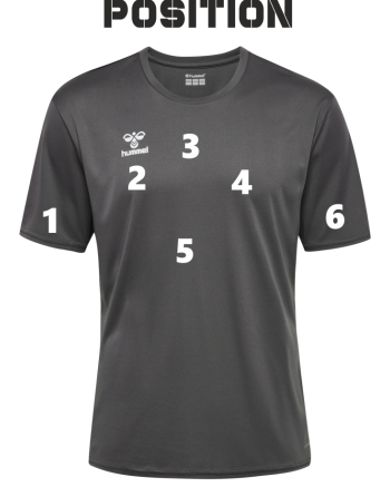 Textildruck Vereinslogo, Sponsorenlogo  mehrfarbig