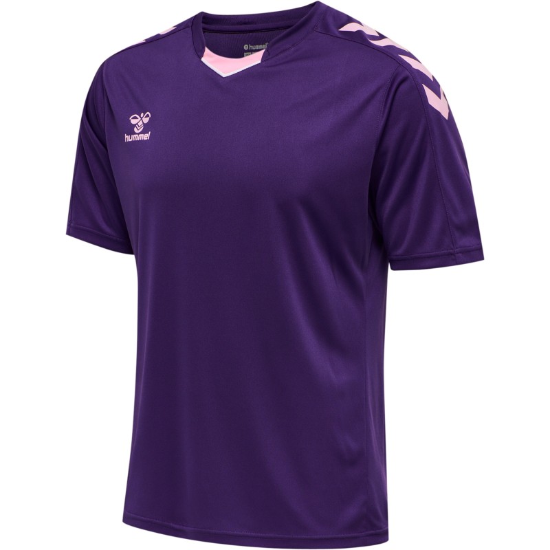 hmlCORE XK POLY JERSEY S/S / Interlock-Stoff