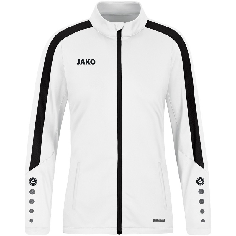 Polyesterjacke Power / Matt-Polyester-Tricot
