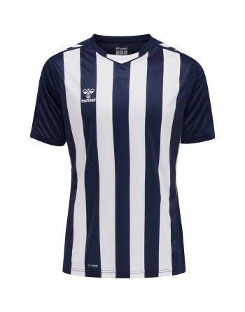 hmlCORE XK STRIPED JERSEY S/S / Interlock-Stoff